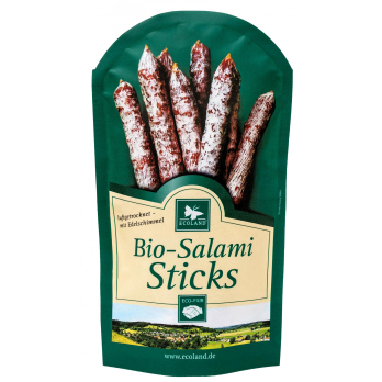 Ecoland Ecoland Salami Sticks 70gr, Packung