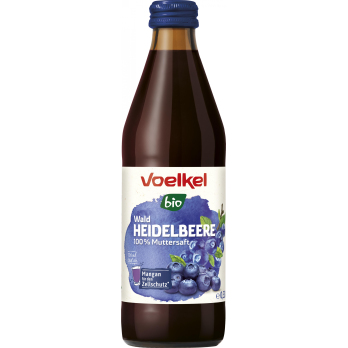 Voelkel Waldheidelbeere Muttersaft, 0,33 L Flasche