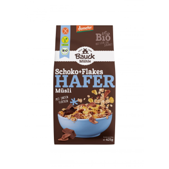 Bauckhof Hafer Müsli Schoko+Flakes glutenfrei, 425