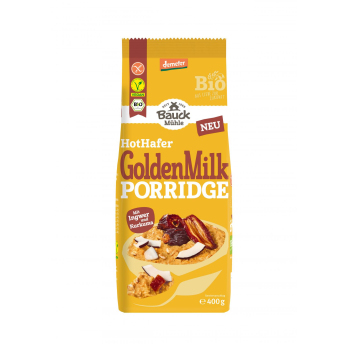 Bauck Mühle Hot Hafer Golden Milk glutenfrei, 400
