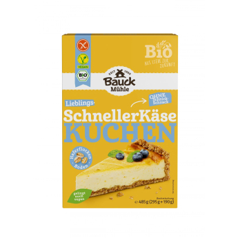 Bauck Hof Käsekuchen, 485 gr Packung -glutenfrei-