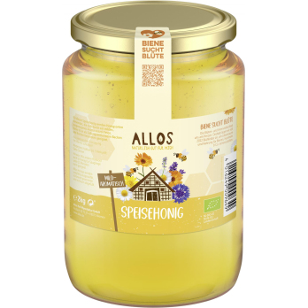 Allos Speisehonig 2 kg Glas - cremig -