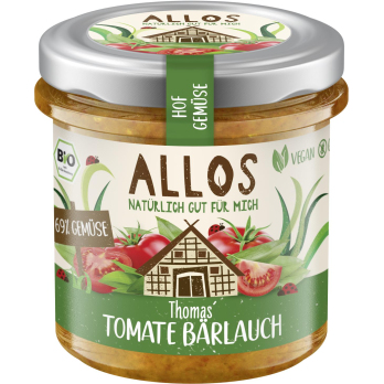 Allos Hof-Gemüse Thomas Tomate Bärlauch , 135 gr G