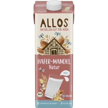 Allos Hafer Mandel Drink, 1 ltr Packung