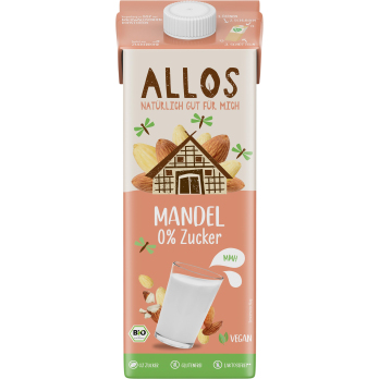 Allos Mandel Drink naturell, 1 ltr Packung
