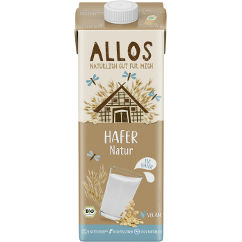 Allos Hafer Drink naturell, 1 ltr Packung