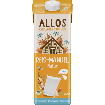 Allos Reis Mandel Drink, 1 ltr Packung