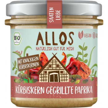 Allos Saatenliebe Kuerbiskerne gegrillte Paprika ,
