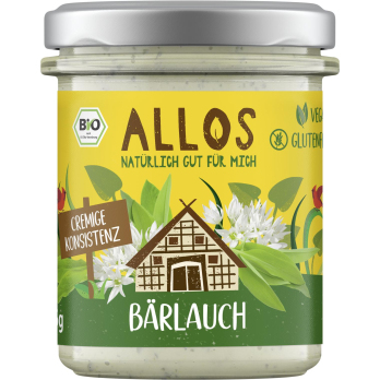 Allos Streichgenuss Bärlauch, 175 g Glas