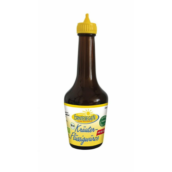 Erntesegen Kräuter-Flüssigwürze, kleine Tischflasc