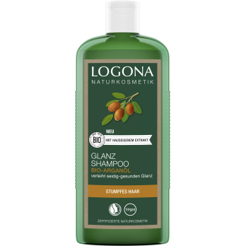 Logona Glanz Shampoo Arganöl, 250 ml Flasche