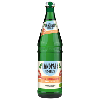 Landpark Bio-Quelle Rote Mandarine, 0,75 L Flasche