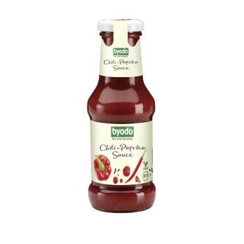 byodo Chili-Paprika Sauce, 250 ml Flasche