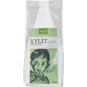 Dr. Groß Xylit green Birkenzucker, 600 gr Packung