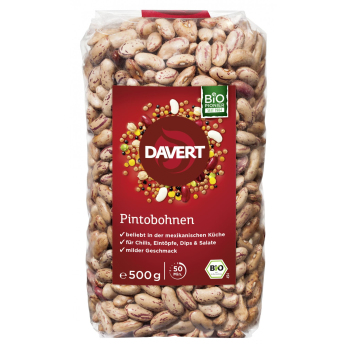 Davert Pinto Bohnen, 500 gr Packung