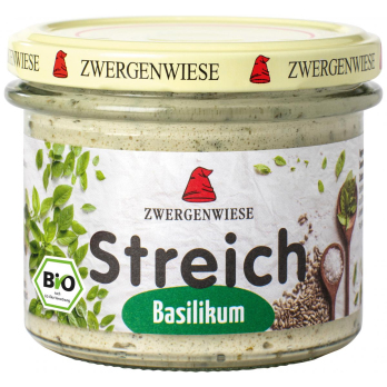Zwergenwiese Basilikum Streich, 180 gr Glas