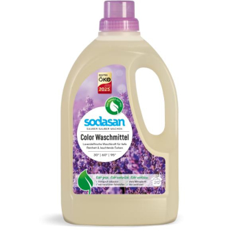 Sodasan Color-Waschmittel Lavendel, 1,5 ltr Flasch