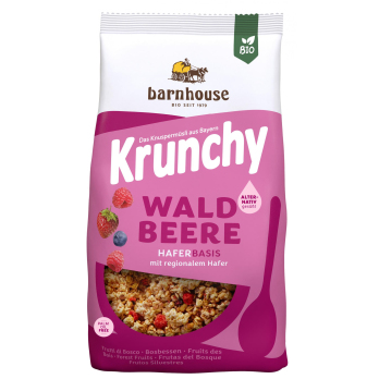 Barnhouse Krunchy Pur Waldbeere, 750 gr Packung