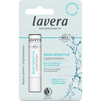 lavera Lippenbalsam Basis Sensitive, 4,5 g Stück