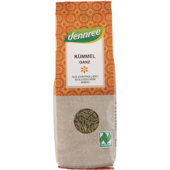 dennree Kümmel, ganz, 60 gr Packung -Naturland-