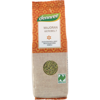 dennree Majoran, gerebelt, 15 gr Packung