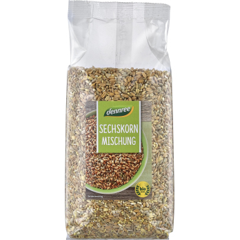 dennree Sechskorn-Mischung, Deutschland, 1 kg Pack