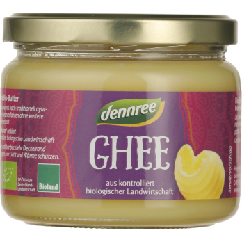 dennree Ghee, 240 gr Glas