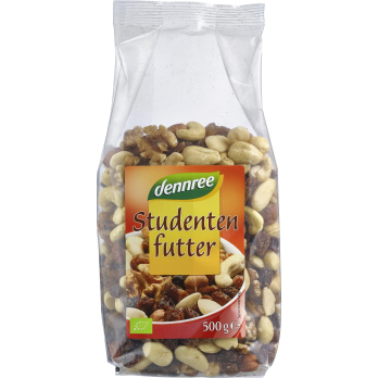 dennree Studentenfutter, 500 gr Packung