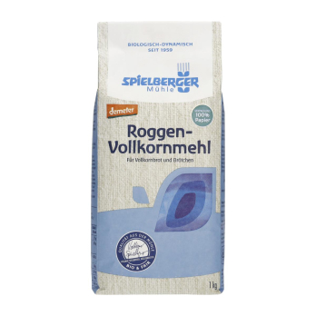 Spielberger Roggen-Vollkornmehl,, 1 kg Packung