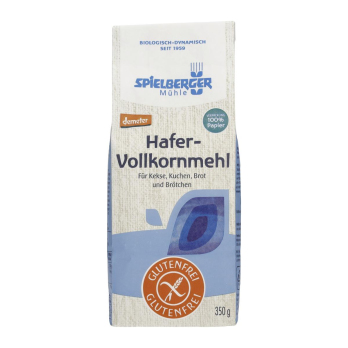 Spielberger Hafermehl, glutenfrei, 350 gr Packung