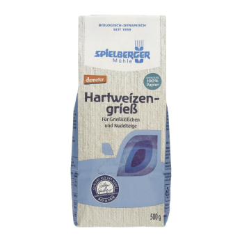 Spielberger Hartweizengrieß, 500 gr Packung