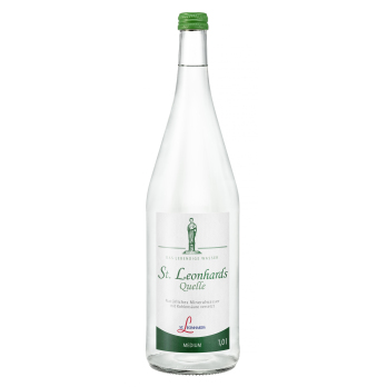 St. Leonhards St.Leonhardsquelle medium, 1 ltr Fla
