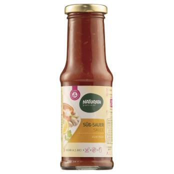 Naturata Süß Sauer Sauce, 0,21 L Flasche