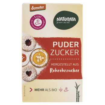 Naturata Puderzucker, 125 gr Packung
