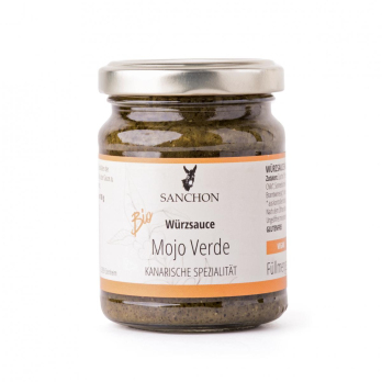 Sanchon Würzsauce Mojo Verde, 125 gr Glas