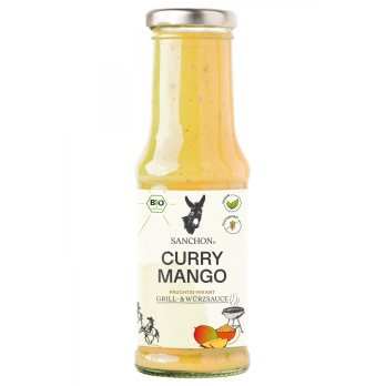 Sanchon Grill-und Würzsauce Curry Mango, 210 ml Fl