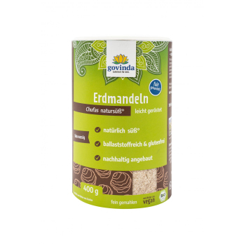 Govinda Erdmandeln gemahlen, glutenfrei, 400 gr Do
