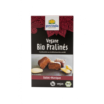 Govinda Vegane Pralinés Dattel-Marzipan, 70 g Pack
