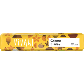 Vivani Crème Brûlée Riegel, 40 g Stück