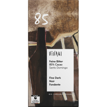 Vivani Feine Bitter 85%, 100 gr Stück