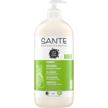Sante Duschgel Bio-Ananas & Limone, 950 ml Spender