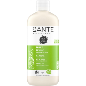 Sante Duschgel Bio-Ananas & Limone, 500 ml Spender