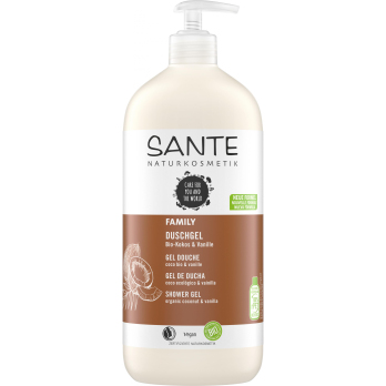 Sante Duschgel Bio-Kokos & Vanille, 950 ml Spender