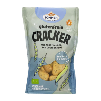 Sommer & Co. Bohnen Cracker Salt&Vinegar glutenfrei