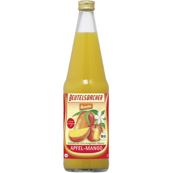 Beutelsbacher Apfel-Mango-Saft, 0,7 ltr Flasche