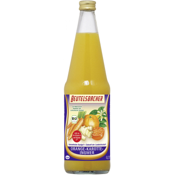 Beutelsbacher Orange-Karotte-Ingwer, 0,7 L Flasche