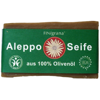 Finigrana Aleppo Seife aus 100% Olivenöl, 200 gr S