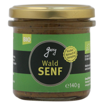 Georg Wald-Senf, 140 g Glas
