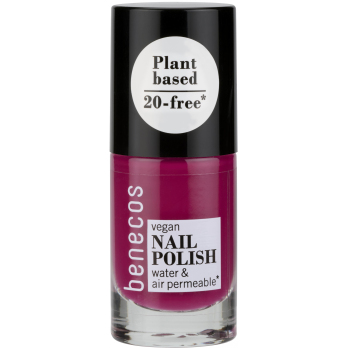 benecos Nail Polish wild orchid, 5 ml Flasche
