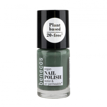 benecos Nail Polish sage green, 5 ml Flasche